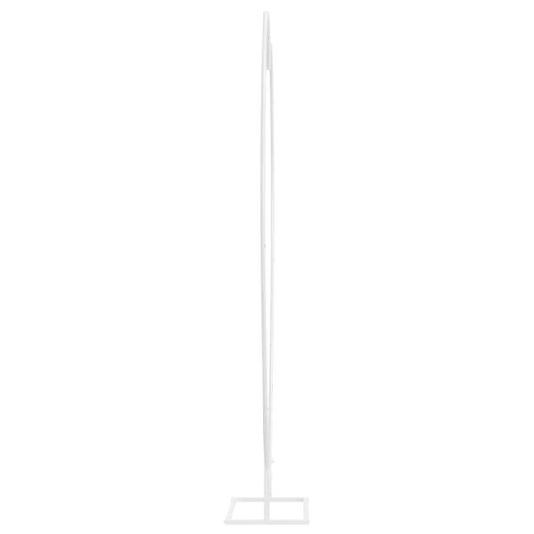 Hochzeitsbogen Weiß 195 x 35 x 211 cm Stahl