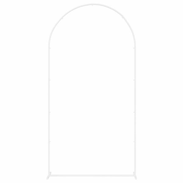 Hochzeitsbogen Weiß 100 x 39 x 200 cm Stahl