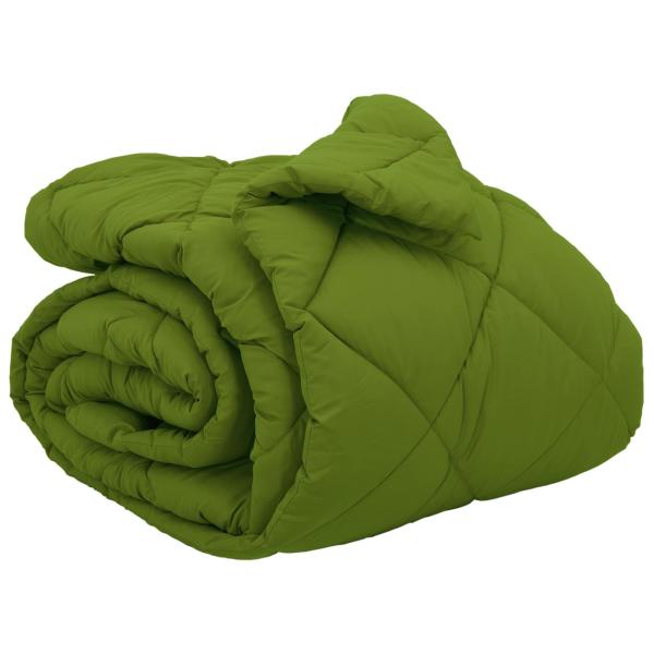 ARDEBO.de - Winterbettdecke Grün 220 x 240 cm Mikrofaser