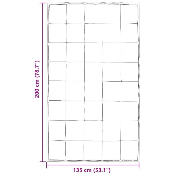 Sommerdecke Schwarz 200 x 135 cm Satin und Mikrofaser