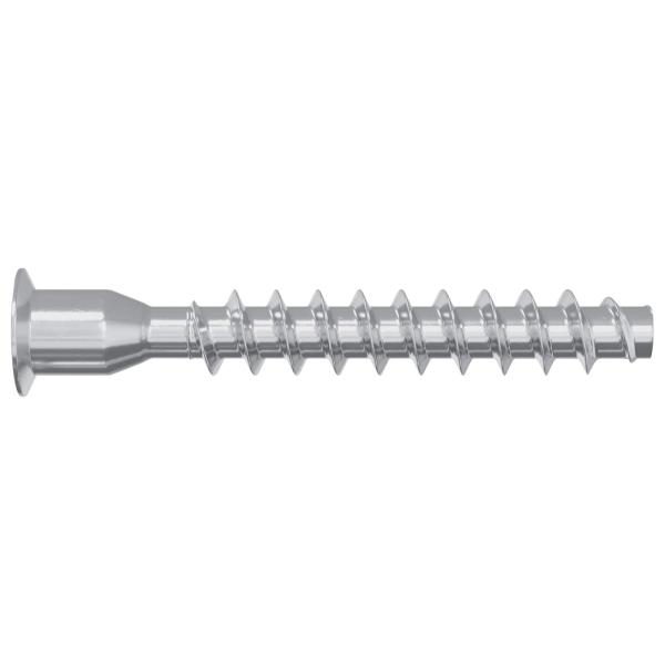 Confirmat-Schrauben 2500 pcs Silber Metall