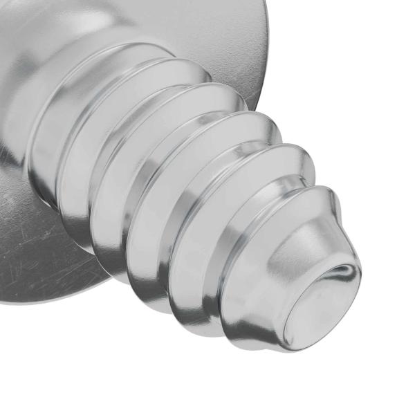 Schloss-Schrauben Uni 19149 pcs Silber Eisen