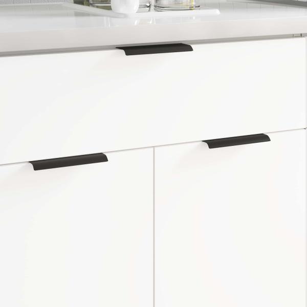 ARDEBO.de - Griff 725 pcs Schwarz 120 x 39,6 x 17 mm Aluminium