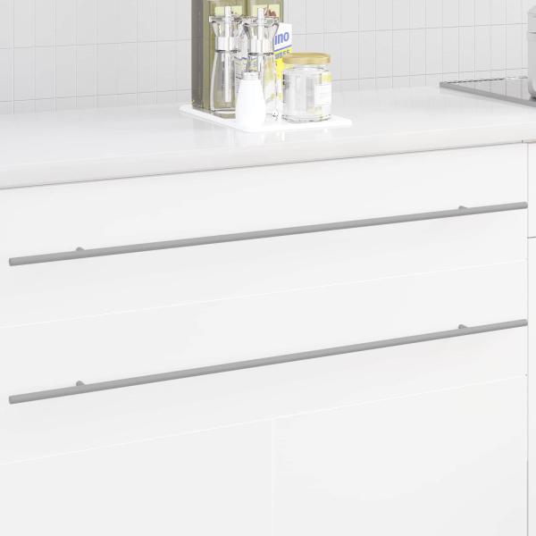 ARDEBO.de - Schrankgriff 12 pcs Silber 0 Edelstahl