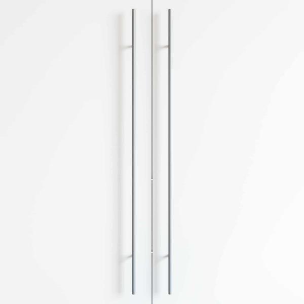 Schrankgriff 12 pcs Silber 0 Edelstahl