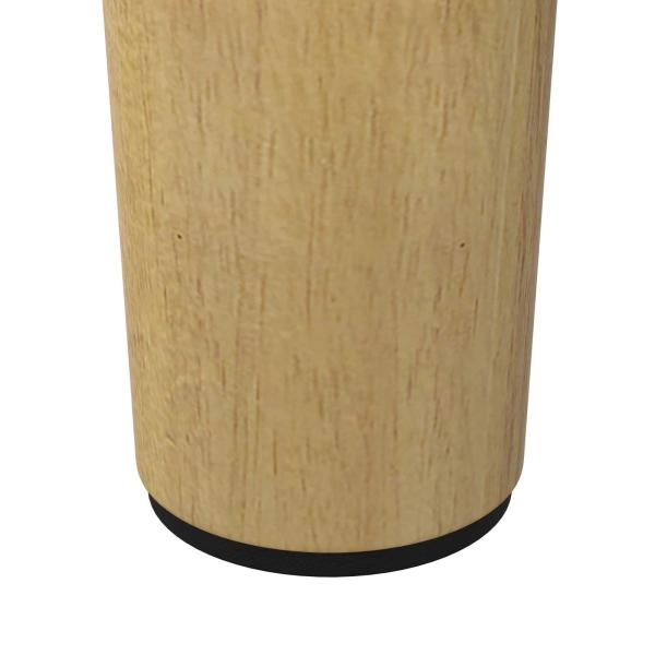 Möbelbeine 12 pcs Braun Ø 44 x 100 mm Massives Eukalyptus Holz