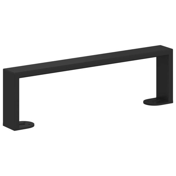 Möbelbeine 2 pcs Schwarz 34,1 x 4 x 10 mm Eisen