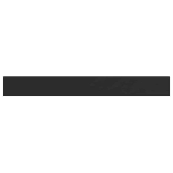 Möbelbeine 2 pcs Schwarz 34,1 x 4 x 10 mm Eisen