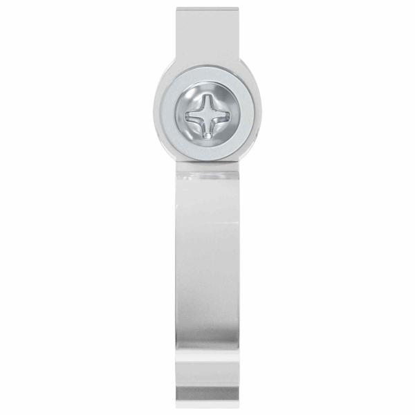 ARDEBO.de - LED Streifen Clips 12 pcs Transparent 2 x 1 x 0.5 cm