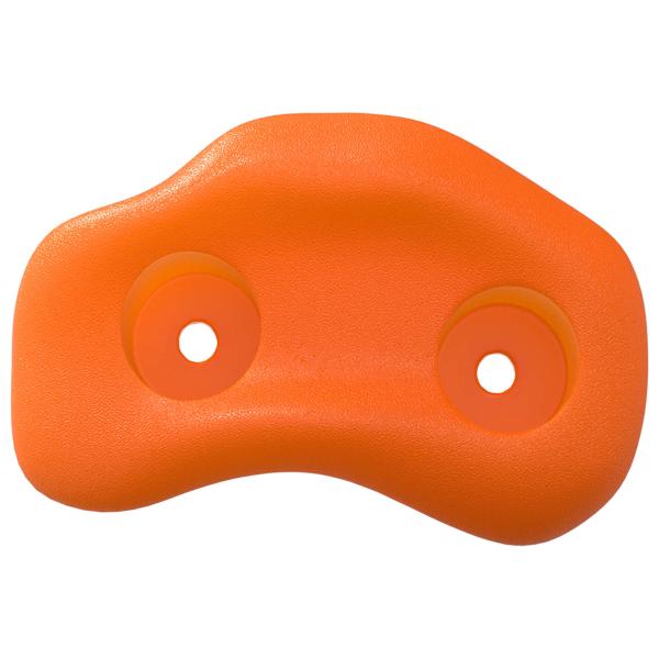 Klettergriff 12 pcs Orange 100 x 67 x 43 mm PP