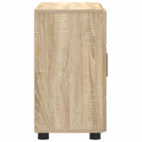 Sideboard Sonoma-Eiche 88,5 x 30,5 x 55,5 cm Holzwerkstoff