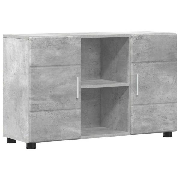 Sideboard Beton Grau 88,5 x 30,5 x 55,5 cm Holzwerkstoff