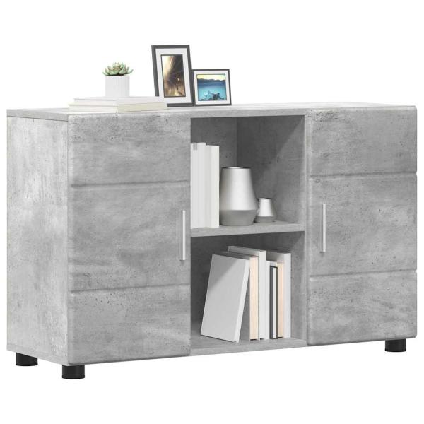 Sideboard Beton Grau 88,5 x 30,5 x 55,5 cm Holzwerkstoff