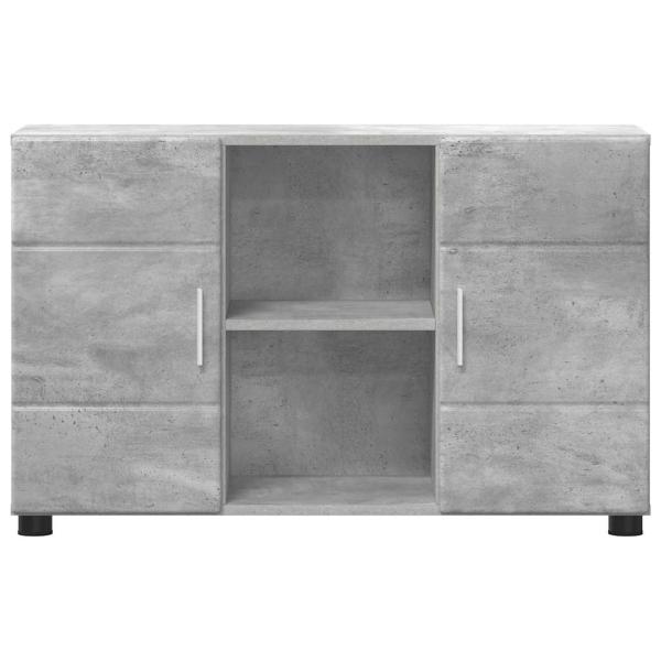 Sideboard Beton Grau 88,5 x 30,5 x 55,5 cm Holzwerkstoff