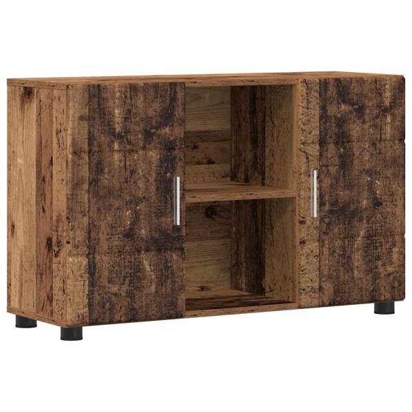 Sideboard mit Regal Altholz 88,5 x 30,5 x 55,5 cm Holzwerkstoff