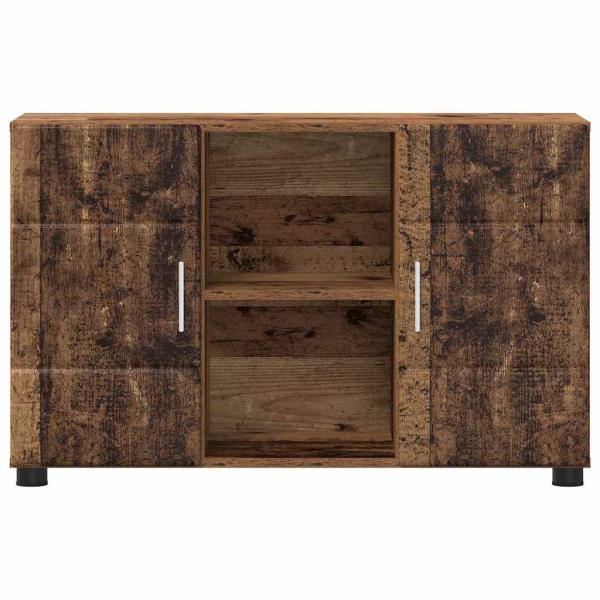 Sideboard mit Regal Altholz 88,5 x 30,5 x 55,5 cm Holzwerkstoff
