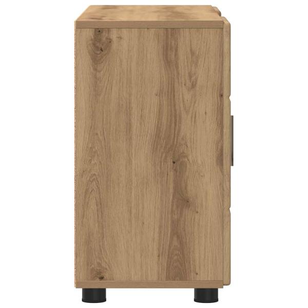 Sideboard Artisan-Eiche 88,5 x 30,5 x 55,5 cm Holzwerkstoff