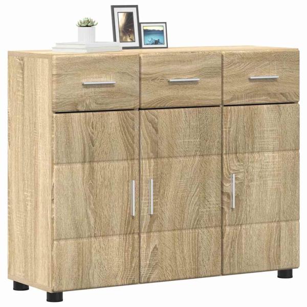 Sideboard Sonoma-Eiche 88,5 x 30,5 x 73 cm Holzwerkstoff
