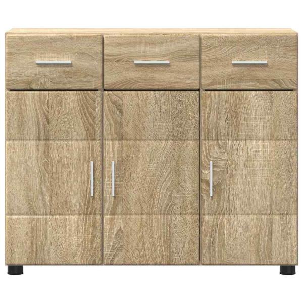 Sideboard Sonoma-Eiche 88,5 x 30,5 x 73 cm Holzwerkstoff
