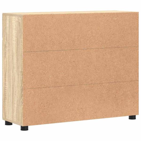 Sideboard Sonoma-Eiche 88,5 x 30,5 x 73 cm Holzwerkstoff