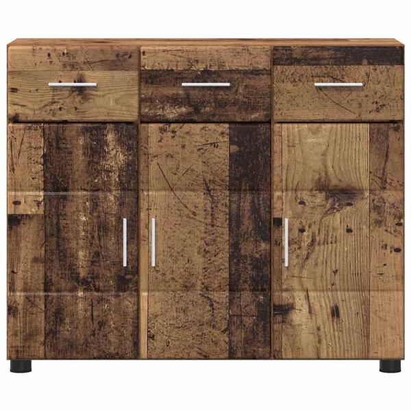 Sideboard mit Regal Altholz 88,5 x 30,5 x 73 cm Holzwerkstoff