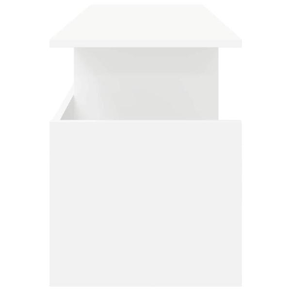 TV-Ständer Weiß 102 x 35 x 45 cm Holzwerkstoff