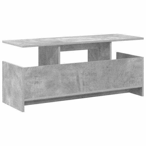 TV-Ständer Beton Grau 102 x 35 x 45 cm Holzwerkstoff