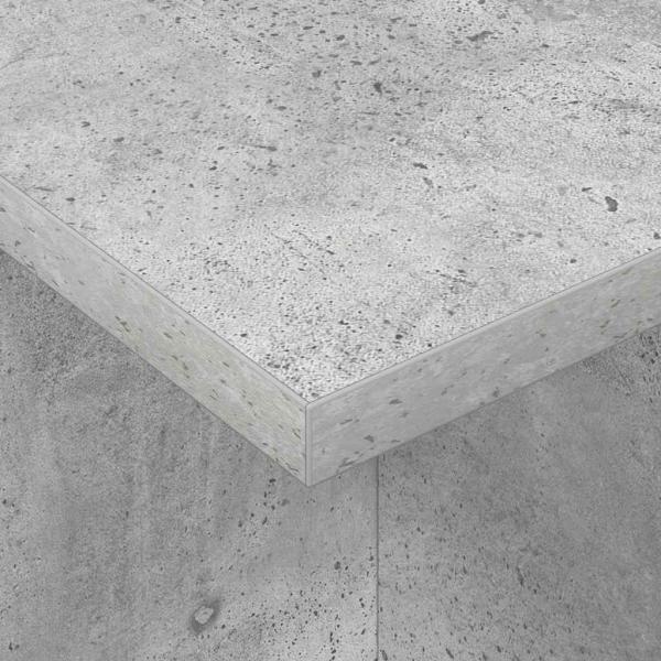 TV-Ständer Beton Grau 102 x 35 x 45 cm Holzwerkstoff