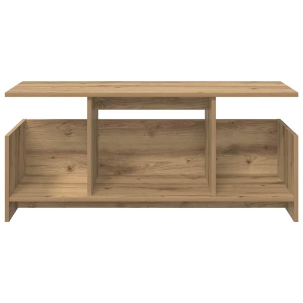 TV-Ständer Artisan-Eiche 102 x 35 x 45 cm Holzwerkstoff