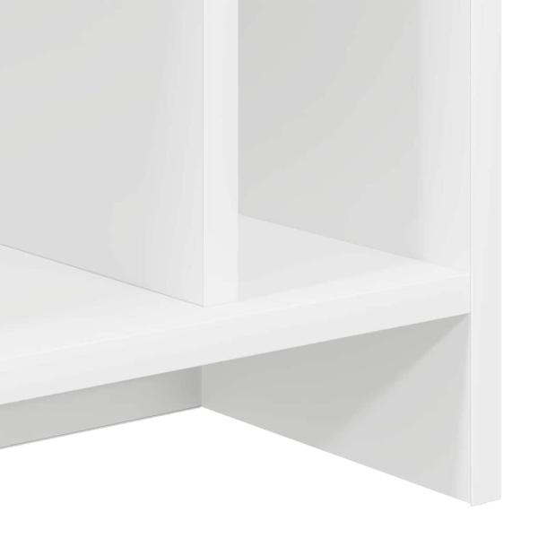 TV-Ständer 2 pcs Weiß 50 x 35 x 45 cm Holzwerkstoff