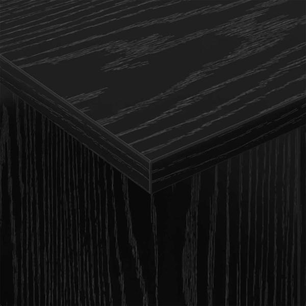 TV-Ständer Schwarz Eichen-Optik 50 x 35 x 45 cm Holzwerkstoff