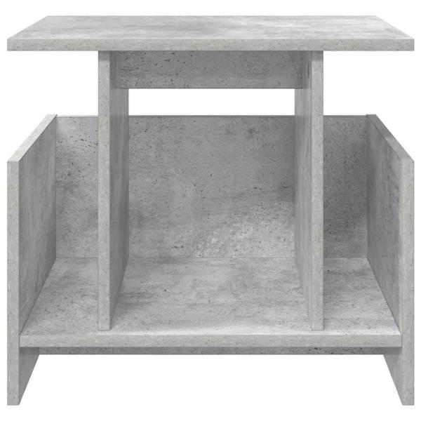 TV-Ständer 50 x 35 x 45 cm Betongrau Holzwerkstoff