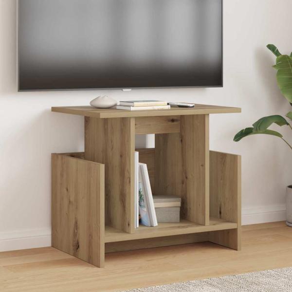 ARDEBO.de - TV-Ständer 2 pcs Artisan-Eiche 50 x 35 x 45 cm Holzwerkstoff