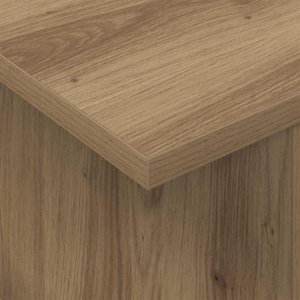 TV-Ständer 2 pcs Artisan-Eiche 50 x 35 x 45 cm Holzwerkstoff