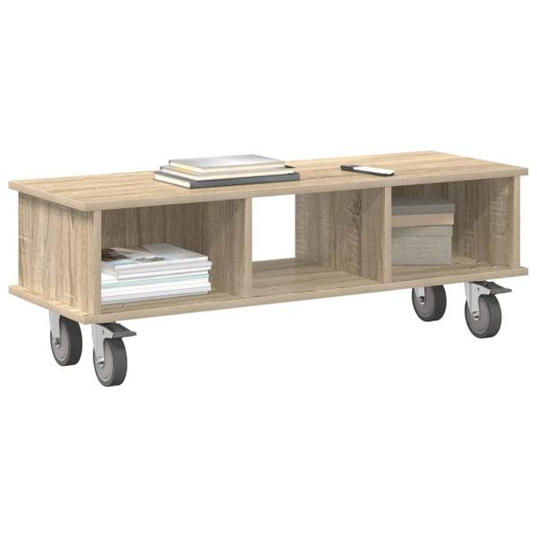 TV-Ständer Sonoma-Eiche 100 x 35 x 35 cm Holzwerkstoff