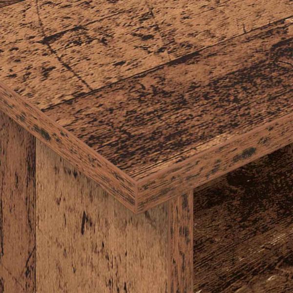 TV-Ständer Altholz 100 x 35 x 35 cm Holzwerkstoff