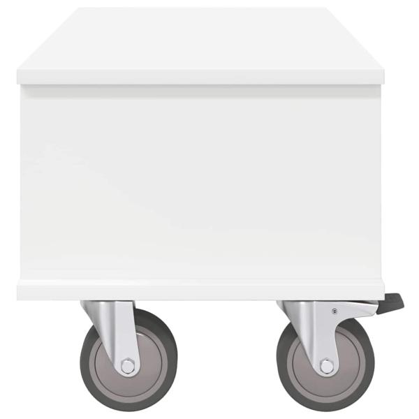 TV-Ständer Weiß 68,5 x 35 x 35 cm Holzwerkstoff