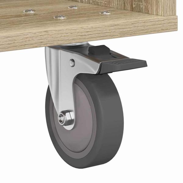 Nachttisch Sonoma-Eiche 40,5 x 40 x 48 cm Holzwerkstoff