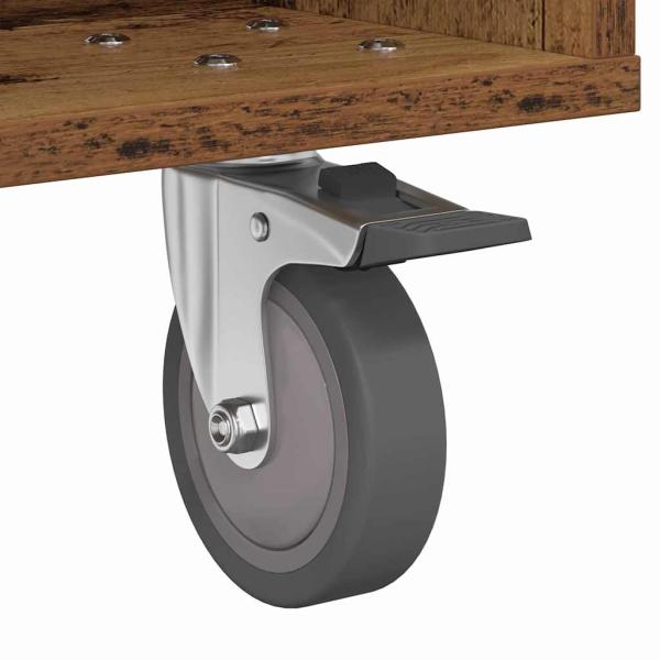 Nachttisch Altholz 40,5 x 40 x 48 cm Holzwerkstoff