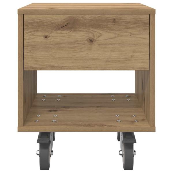 Nachttisch 2 pcs Artisan-Eiche 40,5 x 40 x 48 cm Holzwerkstoff