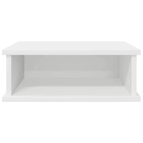 Nachttisch 2 pcs Weiß 40 x 31 x 15 cm Holzwerkstoff