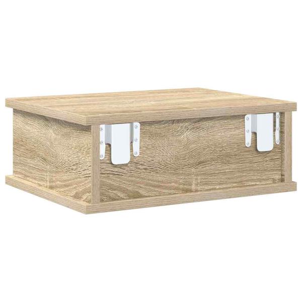 Nachttisch 2 pcs Sonoma-Eiche 40 x 31 x 15 cm Holzwerkstoff