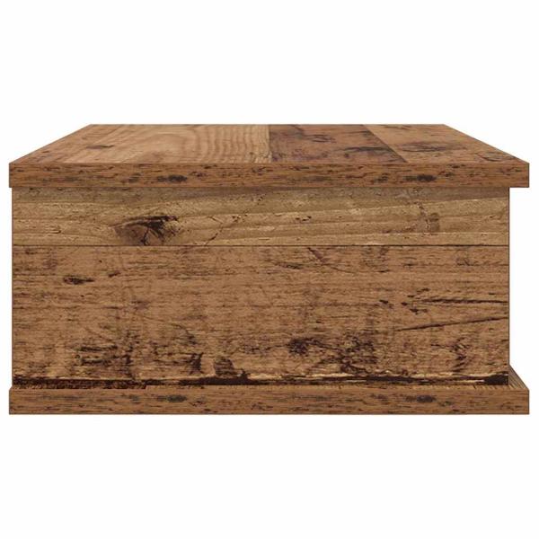 Nachttisch 2 pcs Altholz 40 x 31 x 15 cm Holzwerkstoff