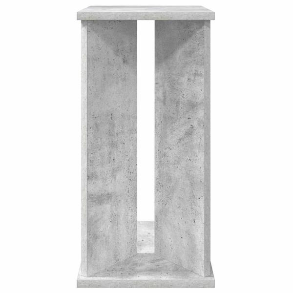 Beistelltisch Beton Grau 35 x 25 x 50 cm Holzwerkstoff