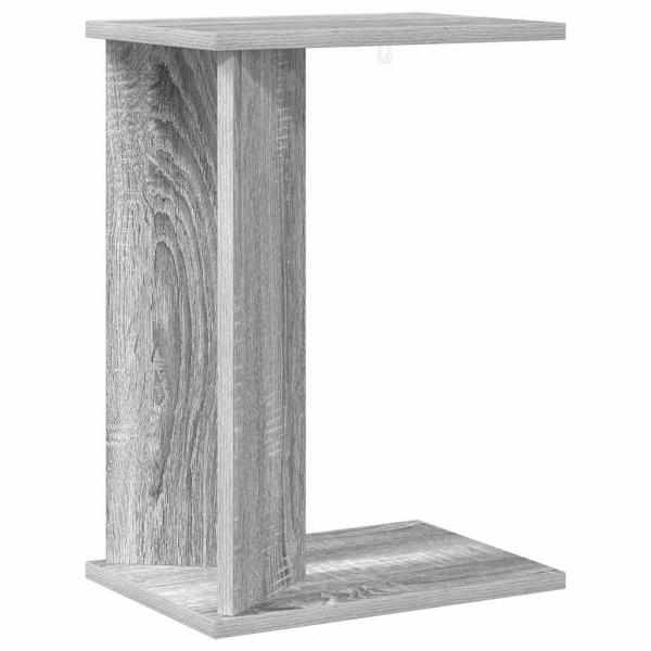 ARDEBO.de - Beistelltisch Graues Sonoma 35 x 25 x 50 cm Holzwerkstoff