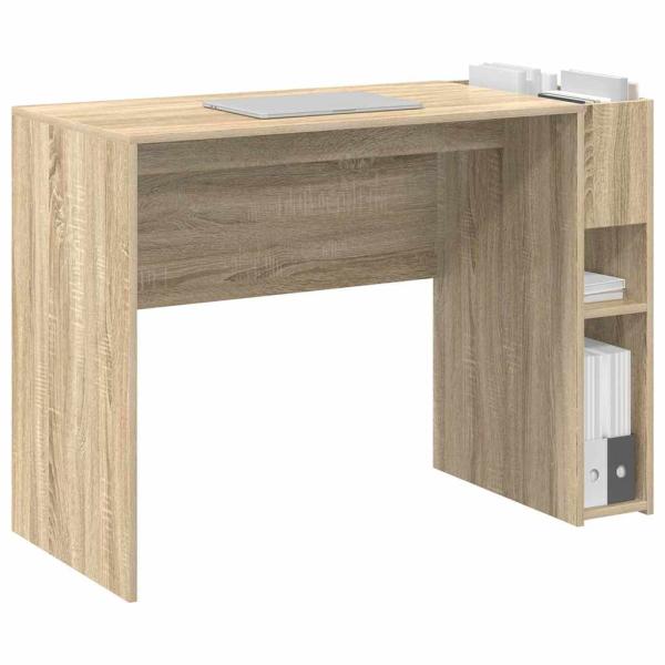 ARDEBO.de - Schreibtisch Sonoma-Eiche 109 x 50 x 78 cm Holzwerkstoff