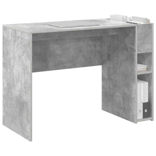 Schreibtisch Beton Grau 109 x 50 x 78 cm Holzwerkstoff