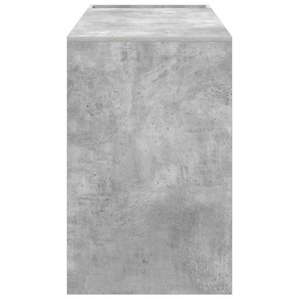Schreibtisch Beton Grau 109 x 50 x 78 cm Holzwerkstoff