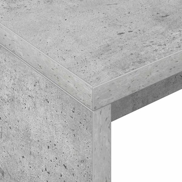 Schreibtisch Beton Grau 109 x 50 x 78 cm Holzwerkstoff