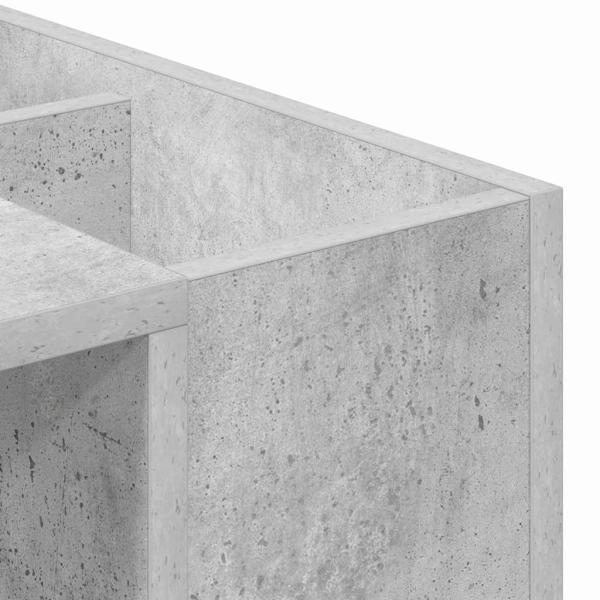 Schreibtisch Beton Grau 109 x 50 x 78 cm Holzwerkstoff